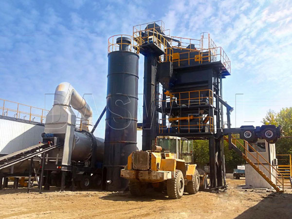 MAPY1500 forced mix mobile plant