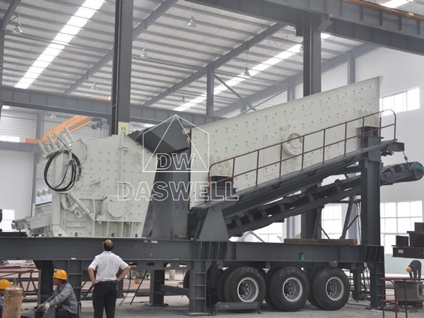 mobile type crushing equipment for sale