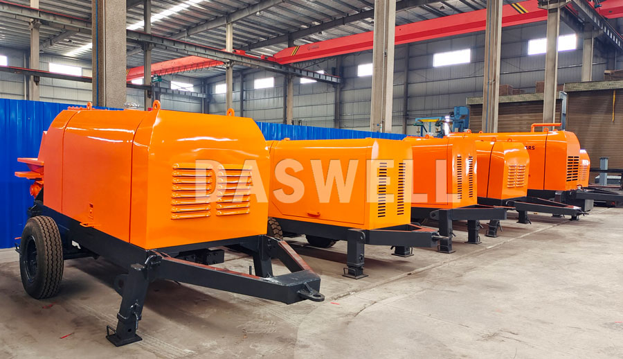 daswell concrete pump factory